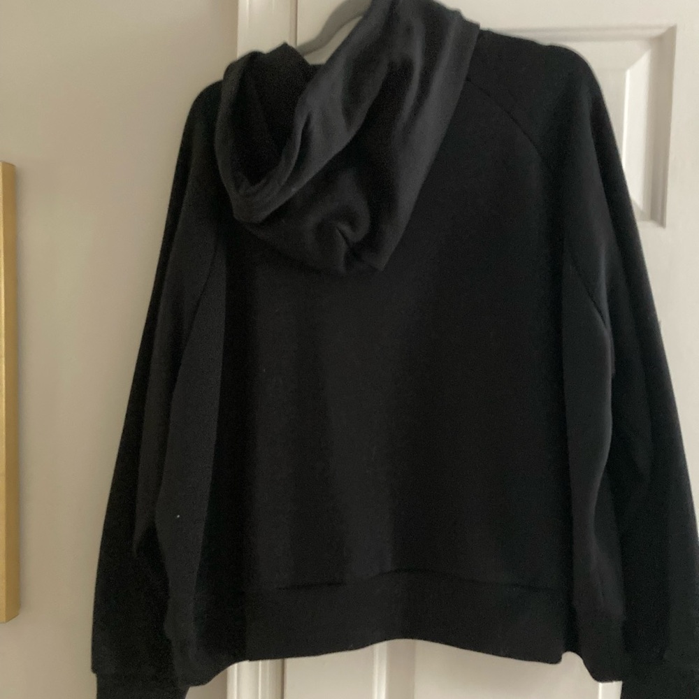 Women’s All Saints Black Logo Hoodie! Medium! - Picture 2 of 5